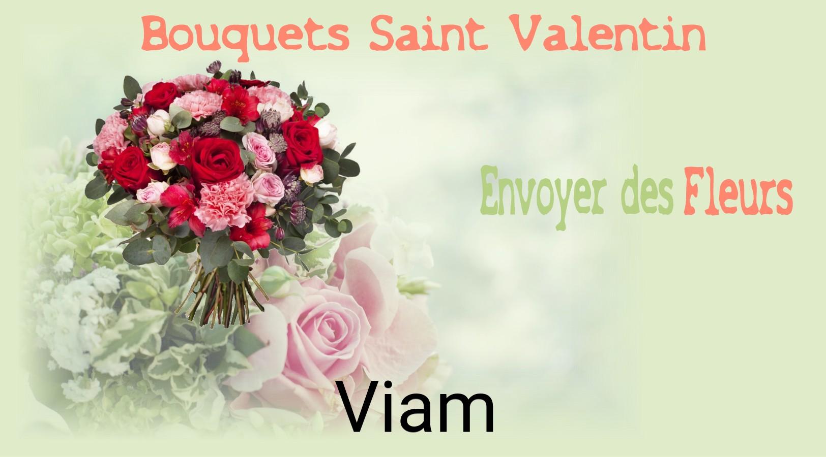 Roses de Saint-Valentin livrées à Viam